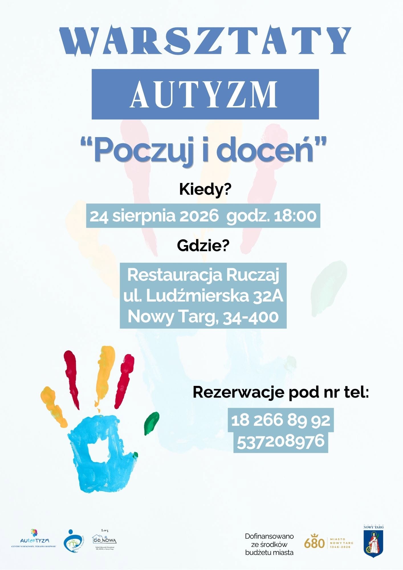 POCZUJ I DOCEŃ – AUTYZM